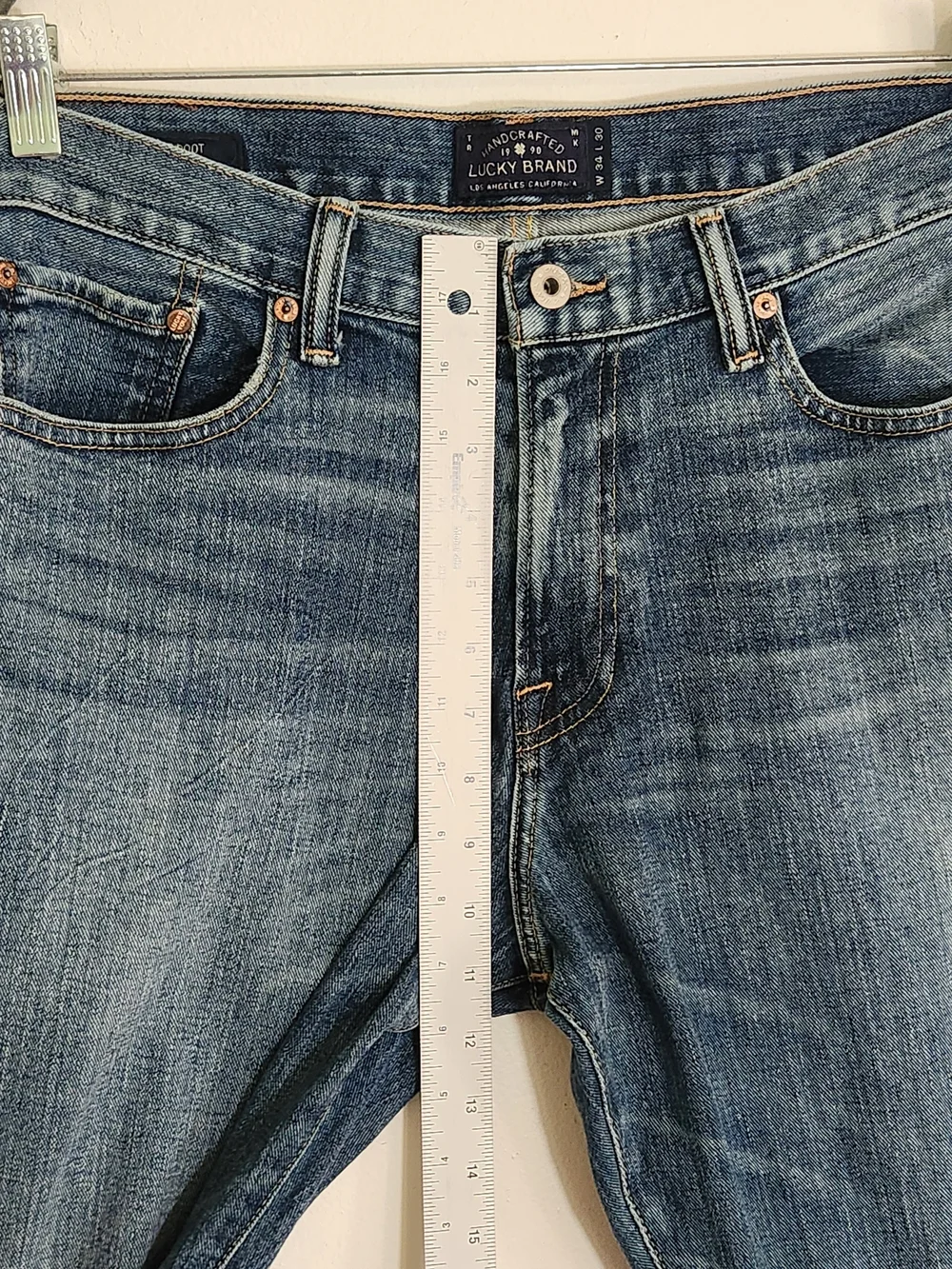 Lucky Brand Mens 367 Vintage Bootcut Jeans Size 34 x 30